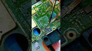 Mobile Motherboard Cleaning & CPU Pad Clearing! 🛠️✨ #shorts #mobilerepair #techshorts #ytshorts