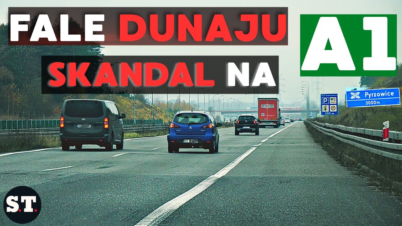 Fale Dunaju:❗❗ Bubel Autostrady A1 za 1,5 mld zł, który złamał wykonawców i budżet państwa