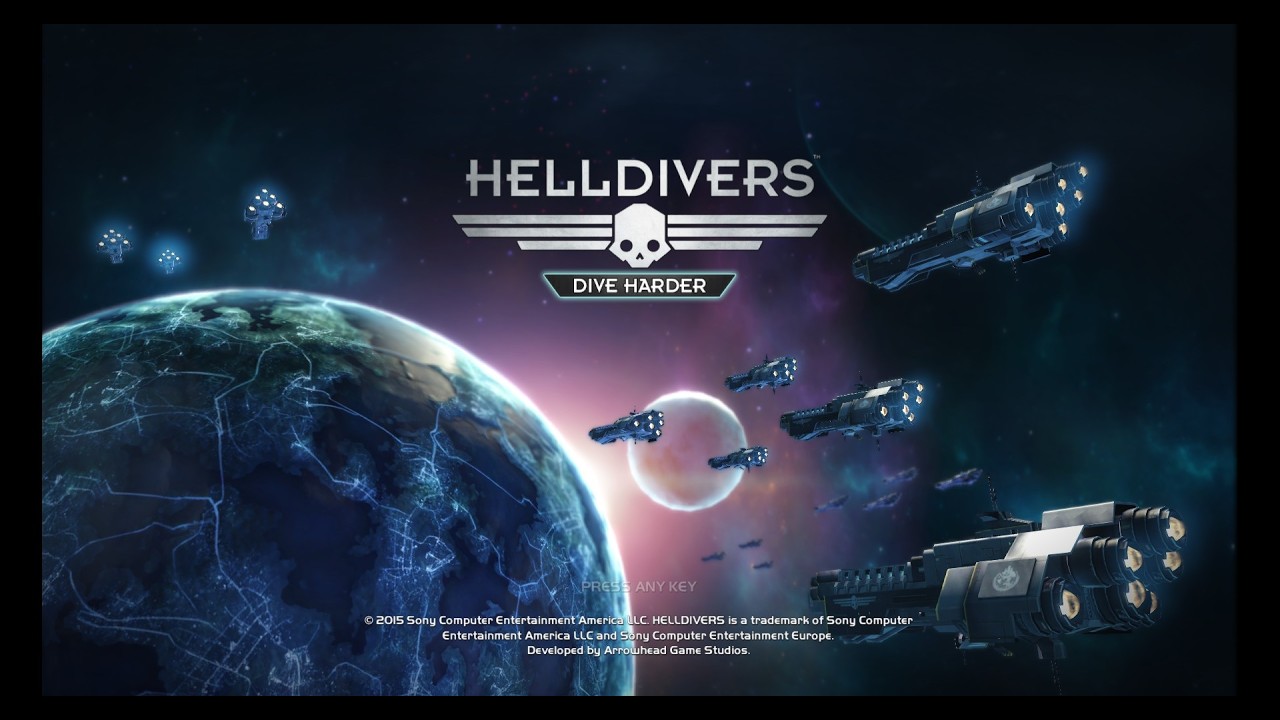 Helldivers 1 Assault on bug home world Kepler Prime