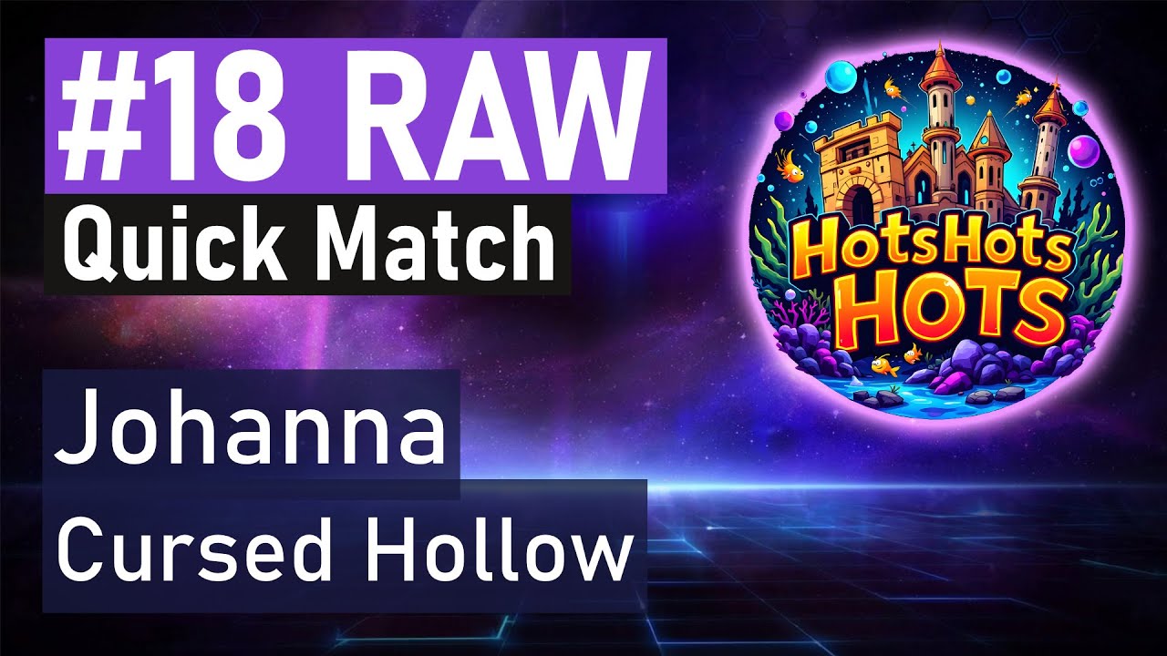 Cursed Hollow victory with Johanna | #18 Raw Gameplay | Quick Match | Heroes of the Storm