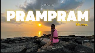VLOG: 4 days in The C Resort in Prampram | Most beautiful beach in Ghana | introvert living alone