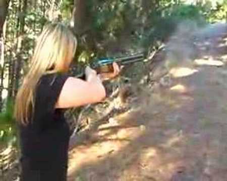 shotgun chick - YouTube