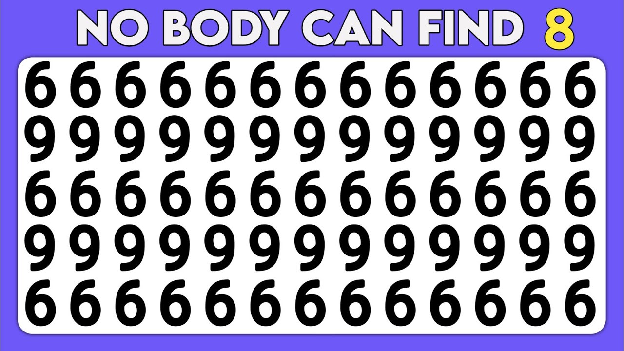 Find the Odd One Out | Number and Letter challenge edition ...