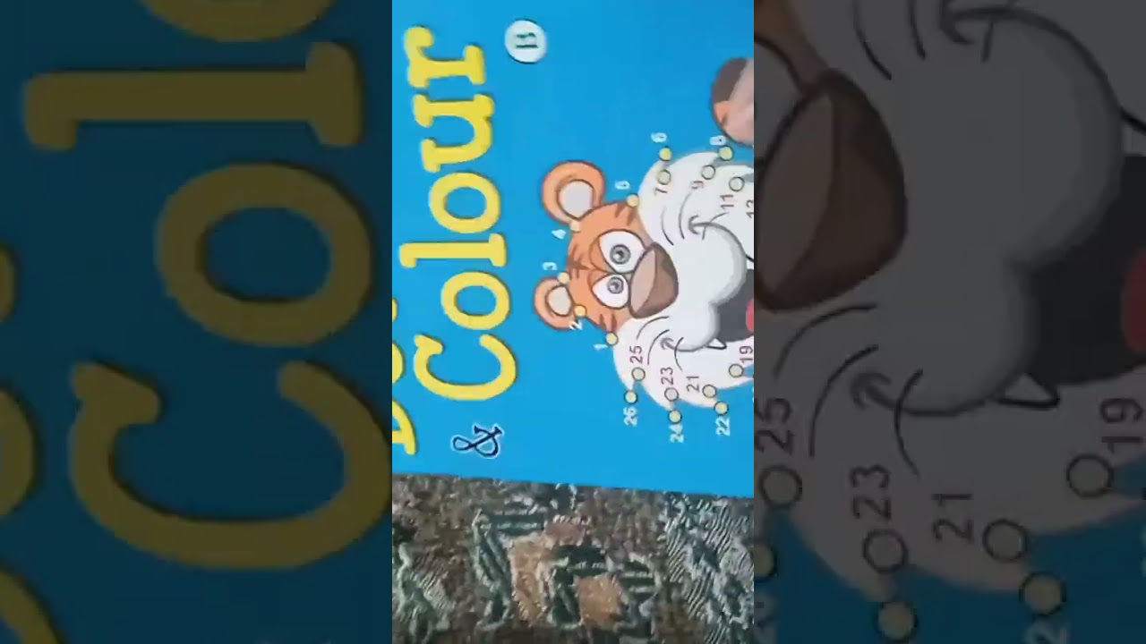 Dot to Dot colour book only 25₹