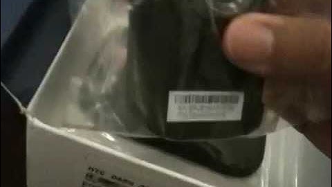 T-Mobile HTC Dash 3G Unboxing