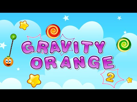 Gravity Orange 2 - cut the rope, help orange pass level.