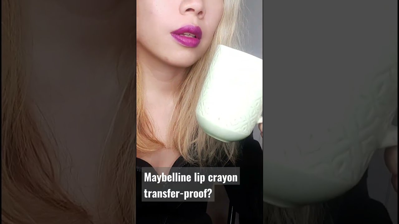 Maybelline purple lipstick