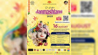 Celebrating the divine birth of Lord Sri Krishna 2025