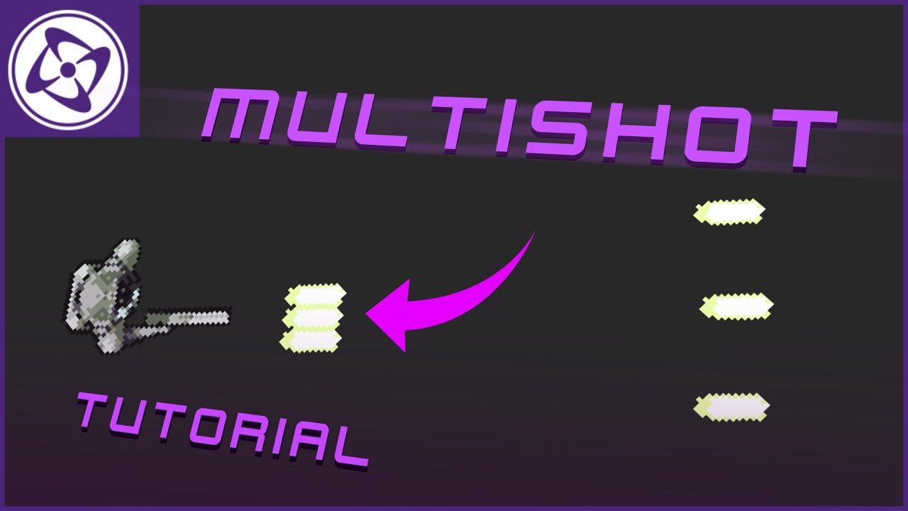 Tutorial #2 "MULTISHOT" - TOP DOWN SHOOTER in Clickteam Fusion 2.5
