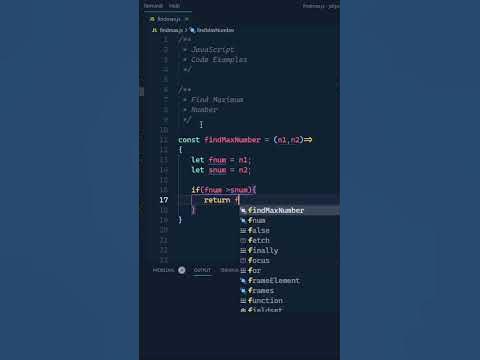 JavaScript Code Examples I 2/100 #shorts - YouTube