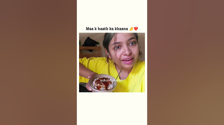 Maa k hath ka khana 😌❤️#ruchikarathore #youtubeshorts #ytshorts #shorts #trending