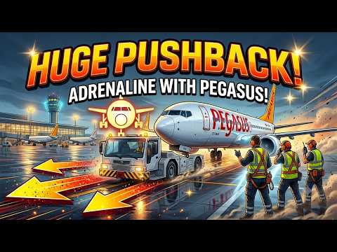 Why Planes CANNOT Fly in Reverse! ✈️ (Pushback Operations Explained)