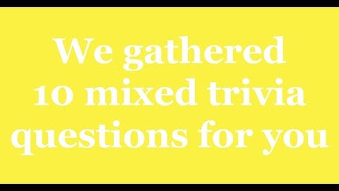 Ultimate Trivia Challenge: Test Your Knowledge with These Fun Questions!