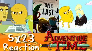 Jake was a CRIMINAL?! | One Last Job | Adventure Time 5x23 REACTION