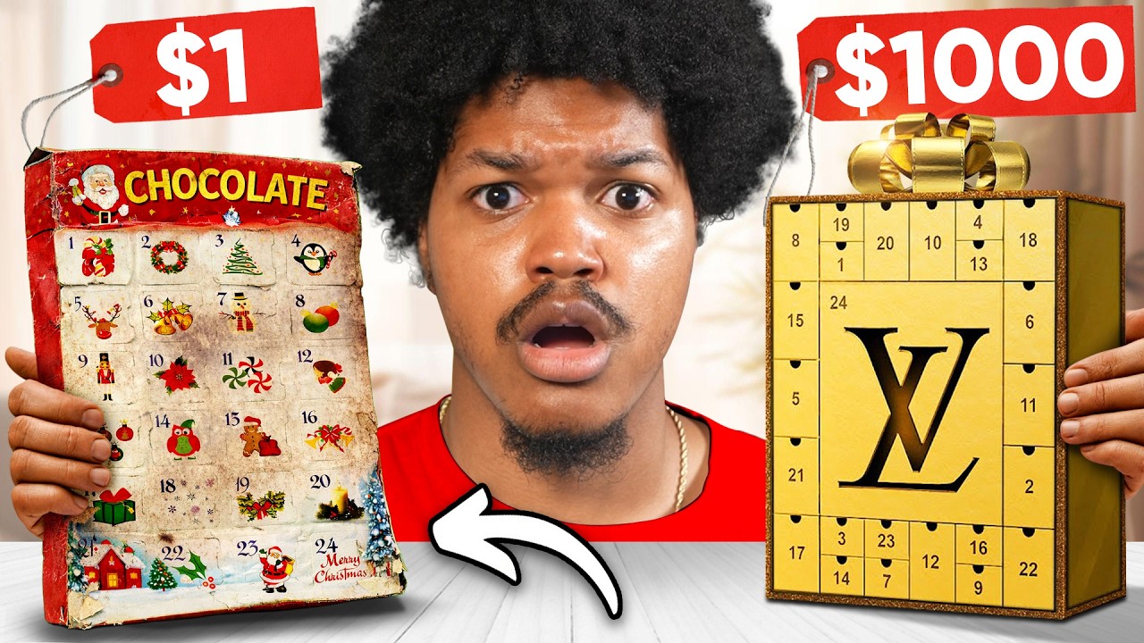 $1 Vs $1000 Advent Calendar