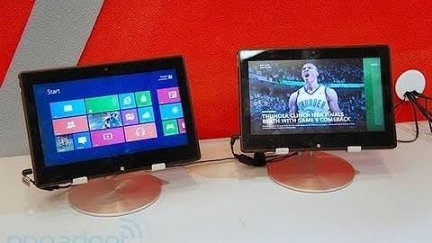 Windows RT on OMAP 4470 Hands On -  Engadget