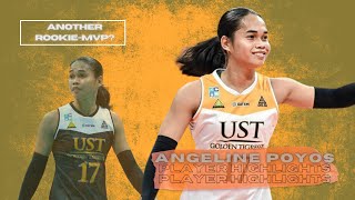 ANOTHER ROOKIE-MVP?! | Player Highlights: Angeline Poyos of UST | UAAP S86 Women's Volleyball