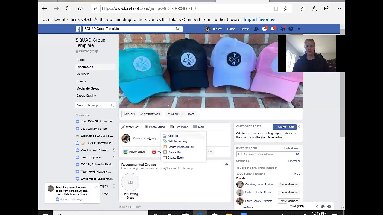 How to Create a FB Group YouTube