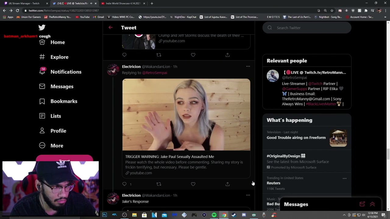 Retro checks out the Jake Paul drama