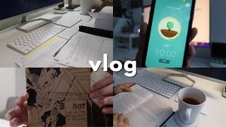 vlog | chill productive study day (ft. Idenati)