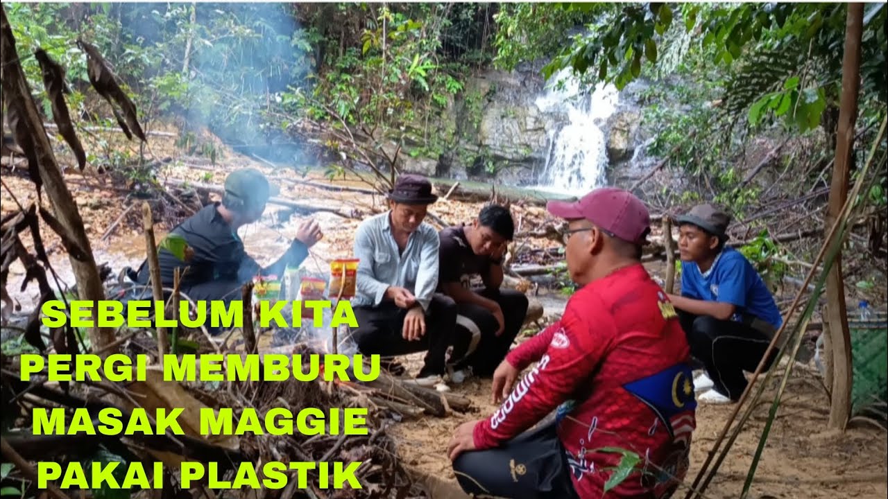 PART2 KAMI MENUNGGU DI AIR TERJUN TUNGGU GELAP KAMI NAIK KE ATAS 🙏💪