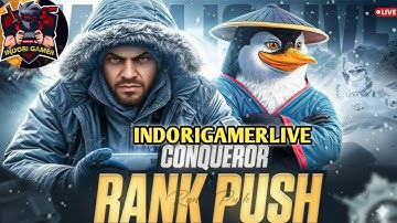 DAY- 23🔥BGMI HARD RANK PUSH IN LIVIK  CONQUEROR GAMEPLAY