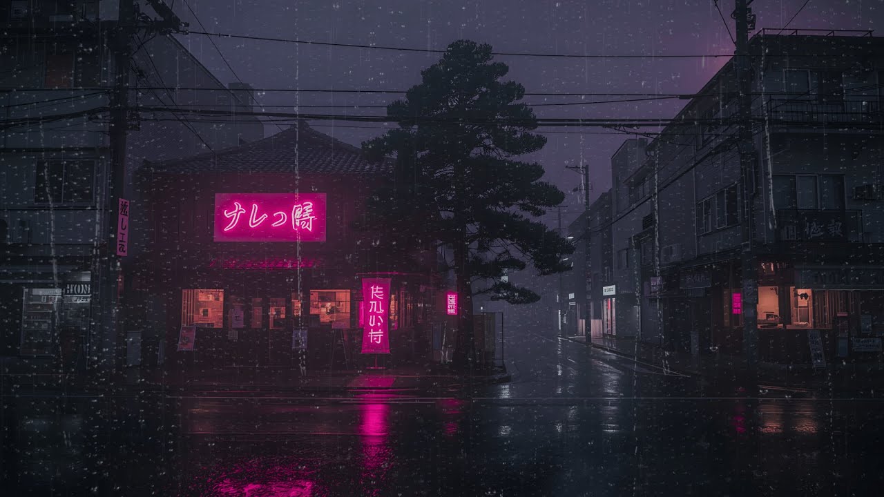 90s Rain Chill — Lofi Music Playlist for Productivity