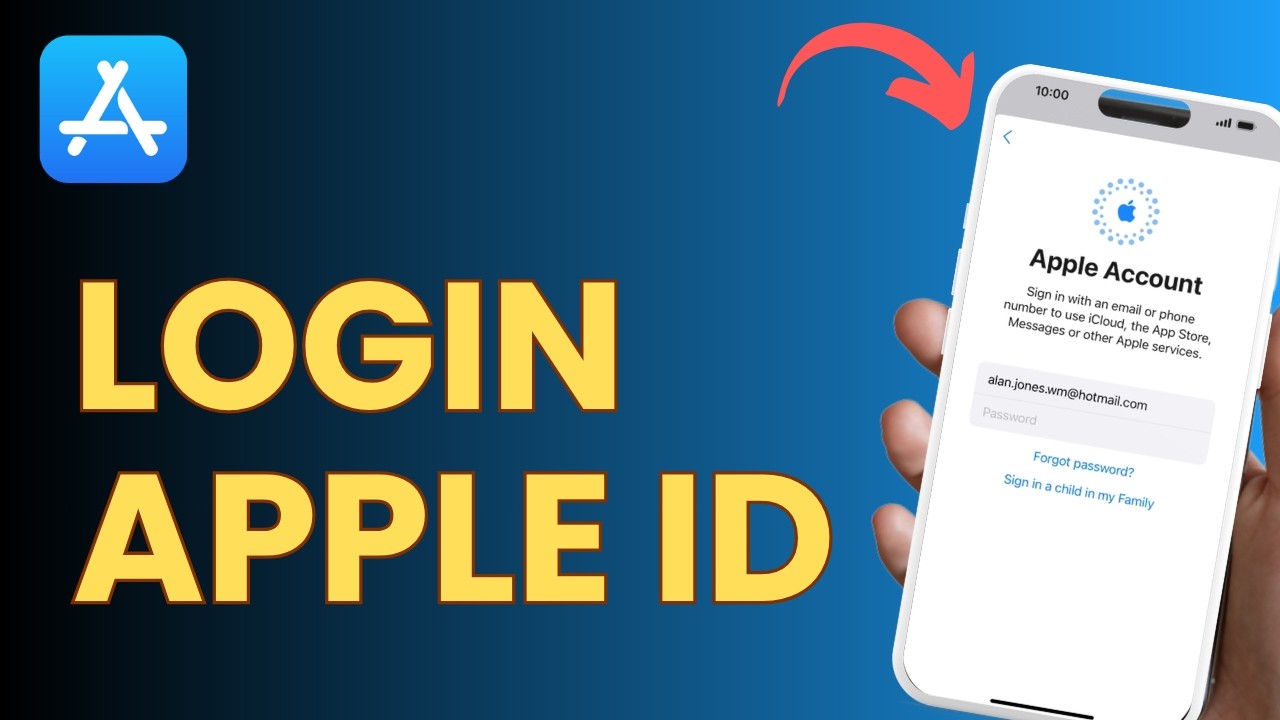 How to Login Apple Store App | Apple ID Sign In - YouTube