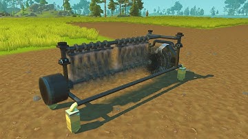 Combustion Piston Mod Demo | Scrap Mechanic