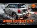 #bmwmini Cooper F55 F56 F57 Facelift Best Quality Rear Bumper Splitter #bmw
