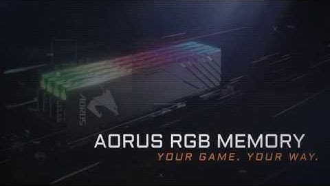 Gigabyte AORUS RGB Memory 3200MHz teaser