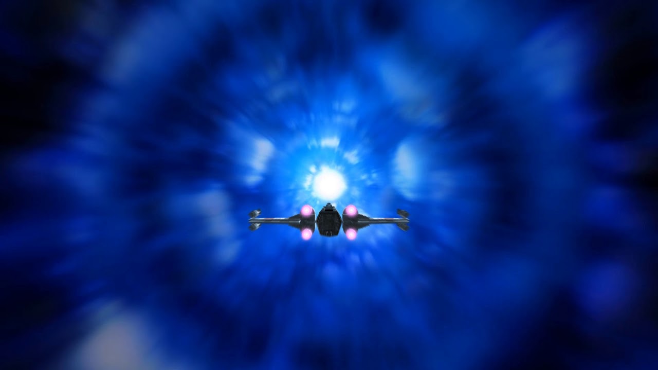 XWing Entering Hyperspace YouTube