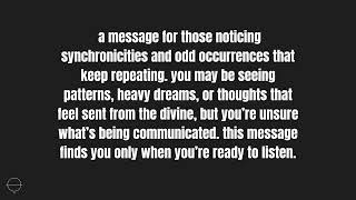 your future self is trying to tell you something, are you listening? (XV)