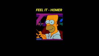 Homer Simpson Feel It - d4vd (AI cover)