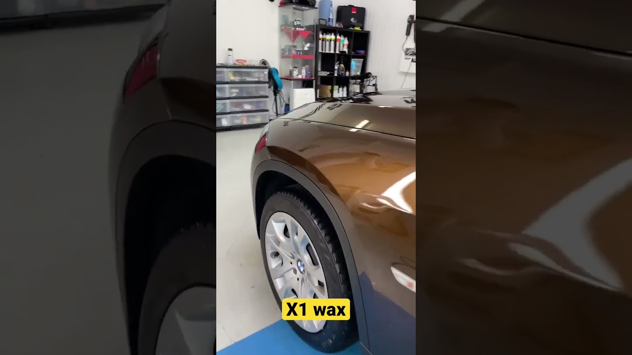 Bmw x1 wax 
