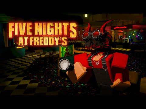We play Five Night at Freddy Horror games on roblox with my girlfriend 🐻