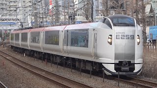 E259系 Ne014編成 特急 成田エクスプレス 東海道線迂回 保土ヶ谷駅通過
