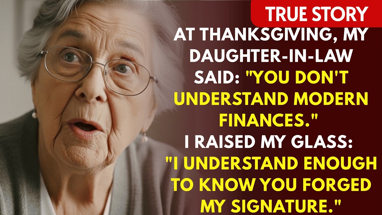 At Thanksgiving, My Daughter-in-Law Said: 