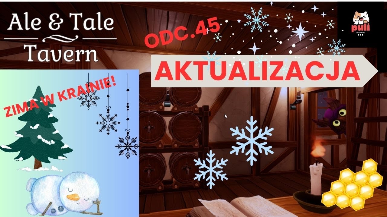 Ale & Tale Tavern - symulator tawerny! II Odc.45 II Zima w krainie!