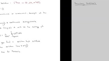 55. Uniqueness Theorem and Boundary Conditions
