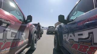 New Exhaust at Raptor Assault at the Ford Performance School in Utah