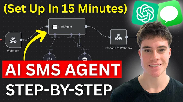 Build Your First SMS AI Agent In 15 minutes | No-Code n8n Guide