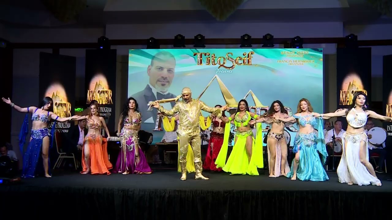 Tito the King dances alongside the world's best dancers at the opening of the Master 2025 program.