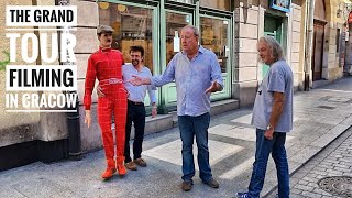 The Grand Tour filming EUROCRASH episode in Cracow
