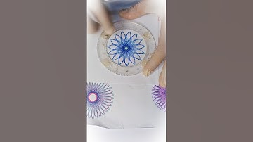 spirograph art/ satisfying video / satisfying art