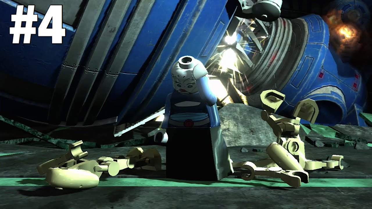 LEGO Star Wars 3 The Clone Wars | Part 4 | The Hidden Enemy (No ...