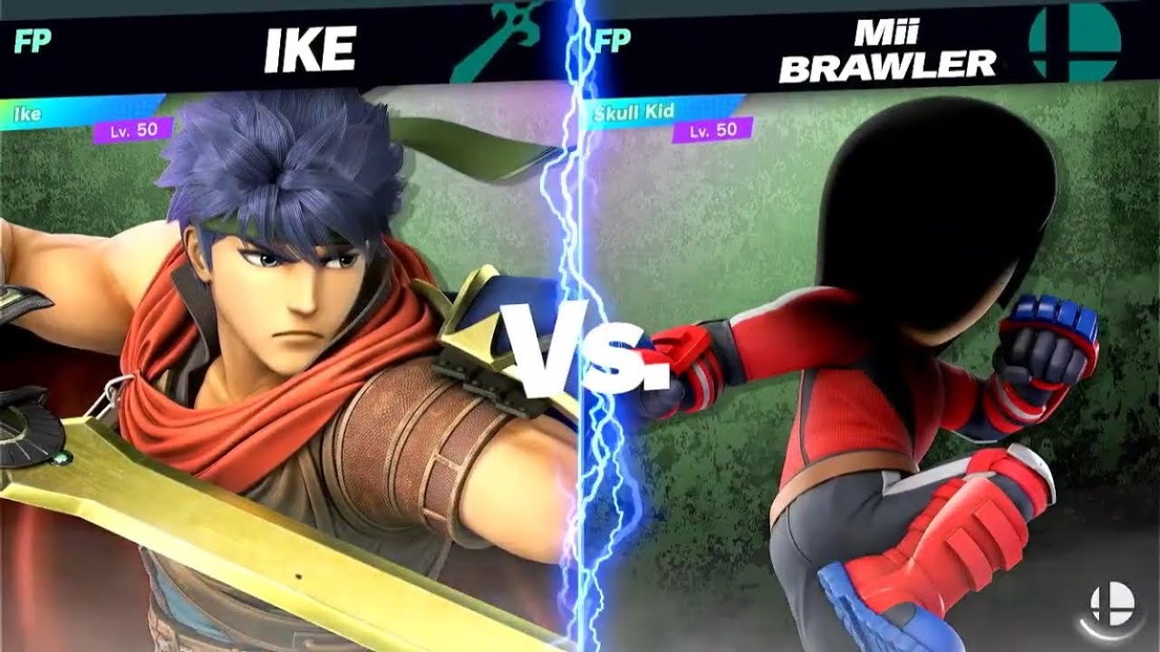 Super Smash Bros Ultimate Amiibo Fights Ike vs the World EX vs Skull ...