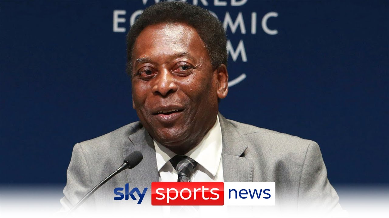 Pele has been hospitalised to continue treatment for a colon tumour