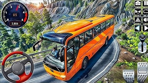 Mobile Bus Simulator Game 3D || Bus Driving Android Mobile Gameplay 2025 Part-1 