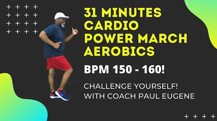 Cardio Power March Aerobics Workout | BPM 150 - 16...